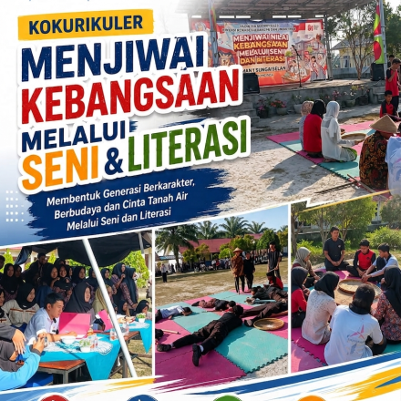 Menjiwai Kebangsaan Melalui Seni dan Literasi di SMA Negeri 1 Sungaiselan
